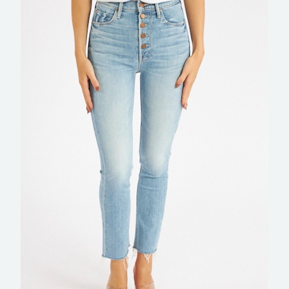 MOTHER Pixie Dazzler Ankle Fray Shoot to Thrill size 31 - Picture 5 of 14